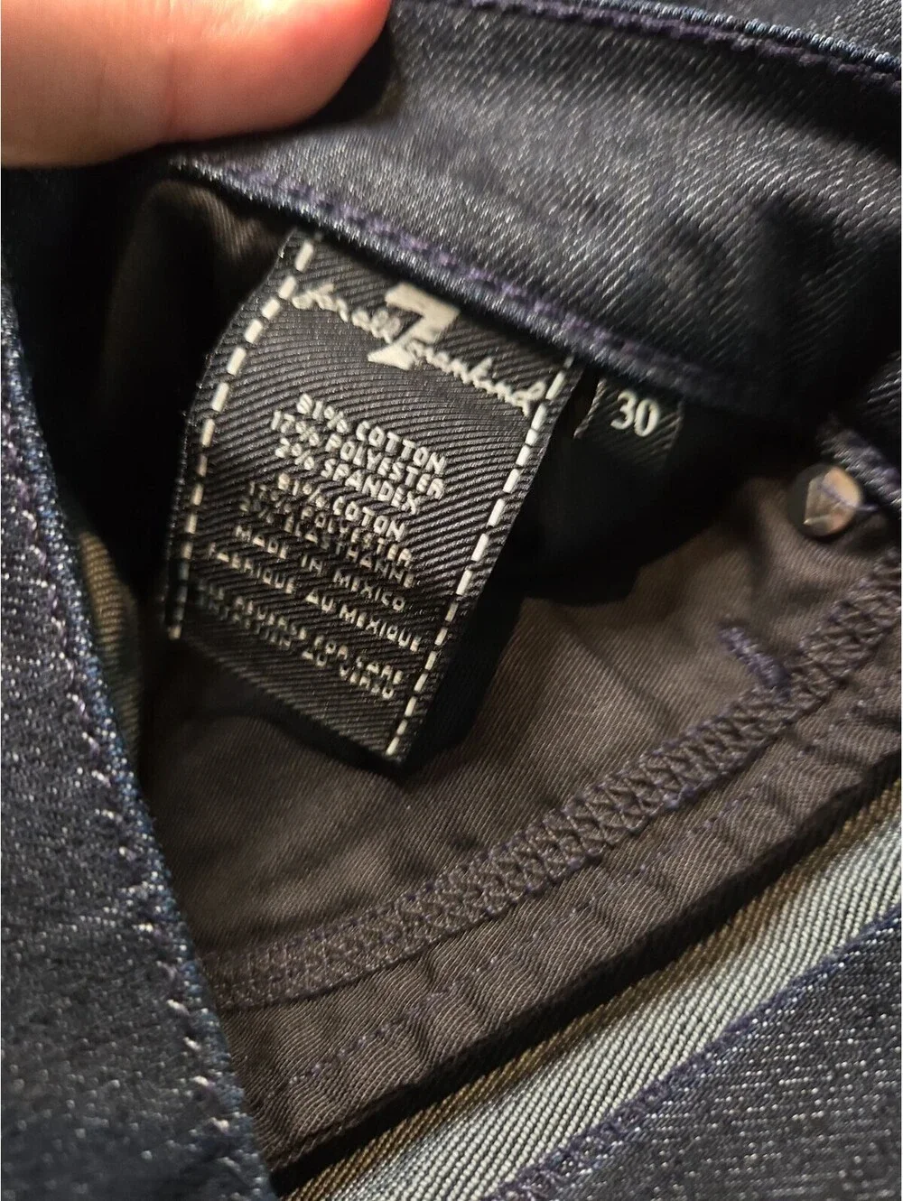 7 For All Mankind Slimmy 30 Luxe Performance Jeans (Slim Straight Leg)
